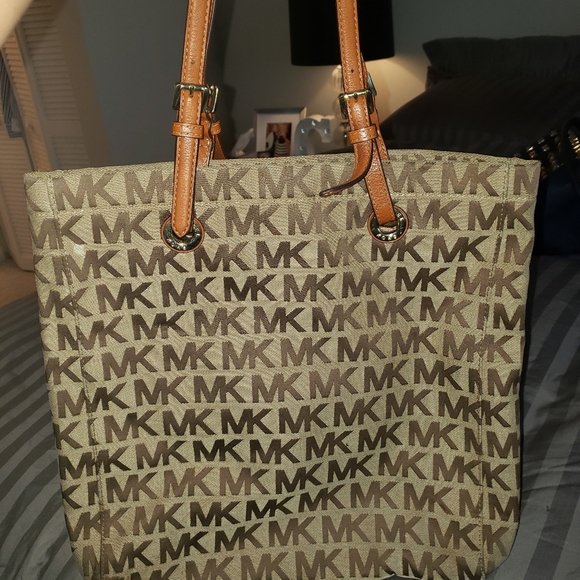 Michael kors jet set signature logo tote - Picture 1 of 2